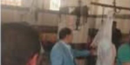 االطب البيطري بالبحيرة يشرف على ذبح 1184 رأس ماشية خلال ايام العيد