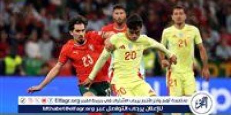 منتخب
      إسبانيا
      يتقدم
      أمام
      البرتغال
      بثنائية
      في
      دوري
      الأمم
      الأوروبية