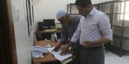 وكيل صحة الأقصر يتابع أعمال الحجر الصحى بالمطار و مكتب صحة البياضيه