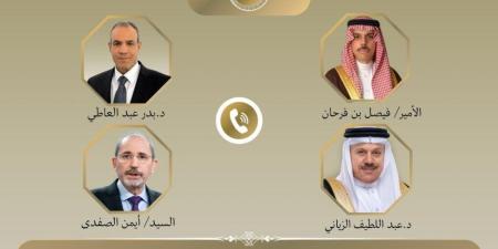 اتصالات متواصلة لوزير الخارجية والهجرة مع وزراء خارجية السعودية والأردن والبحرين