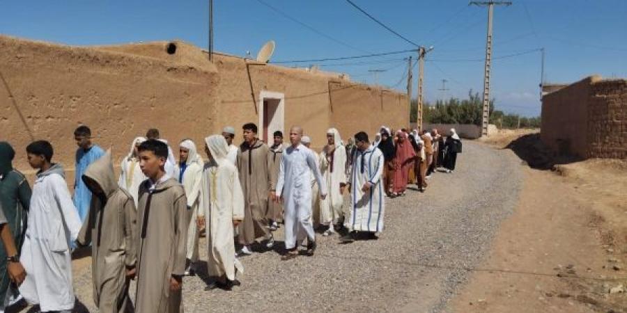تنظيم الختامي لحفظ القرآن الكريم وتجويده في نسخته الثانية بجماعة المهارة بتارودانت