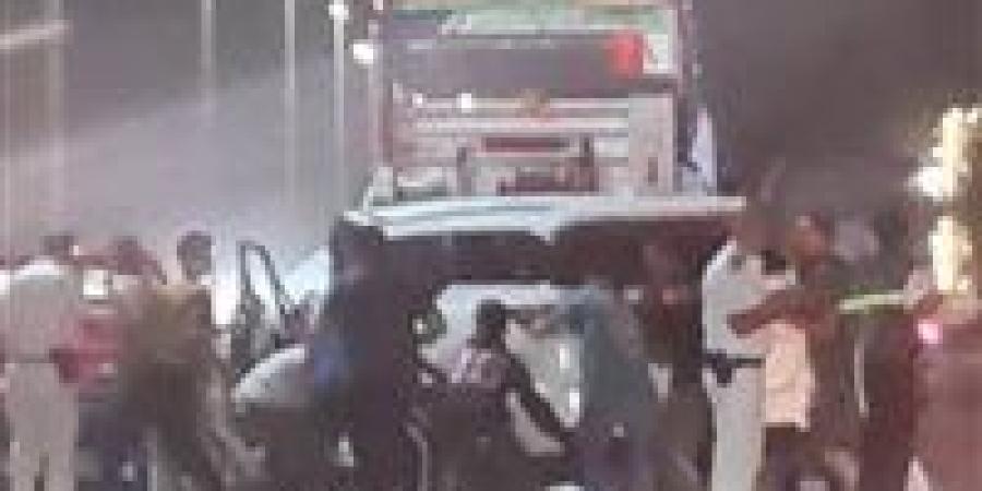 إصابة
      شخصين
      في
      تصادم
      بالطريق
      الزراعي
      بالقليوبية