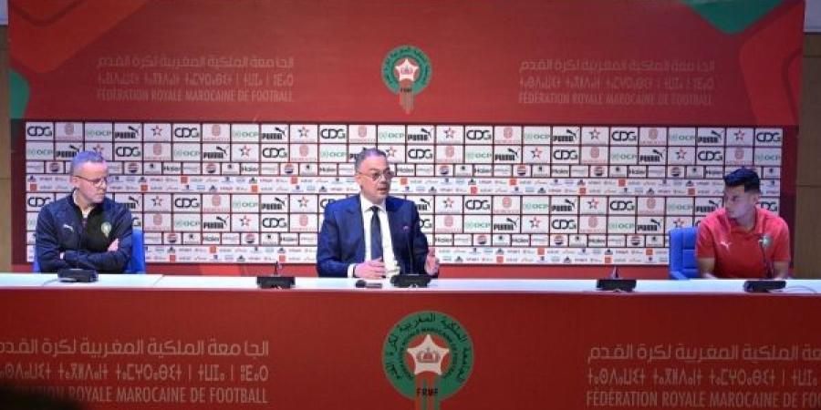 لقجع يدعو الأشبال للتحلي بثقافة الفوز ويتعهد بتوفير أفضل الإمكانيات للمونديال