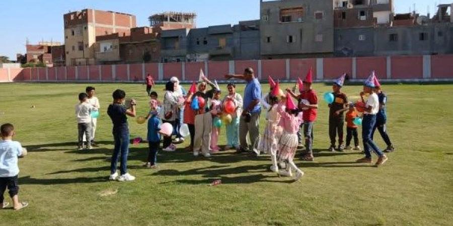 "العيد أحلى بمراكز الشباب" تواصل نجاحها في البحيرة خلال ثاني أيام العيد