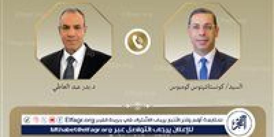 وزير
      الخارجية
      يلتقى
      اتصالًا
      من
      نظيره
      القبرصي