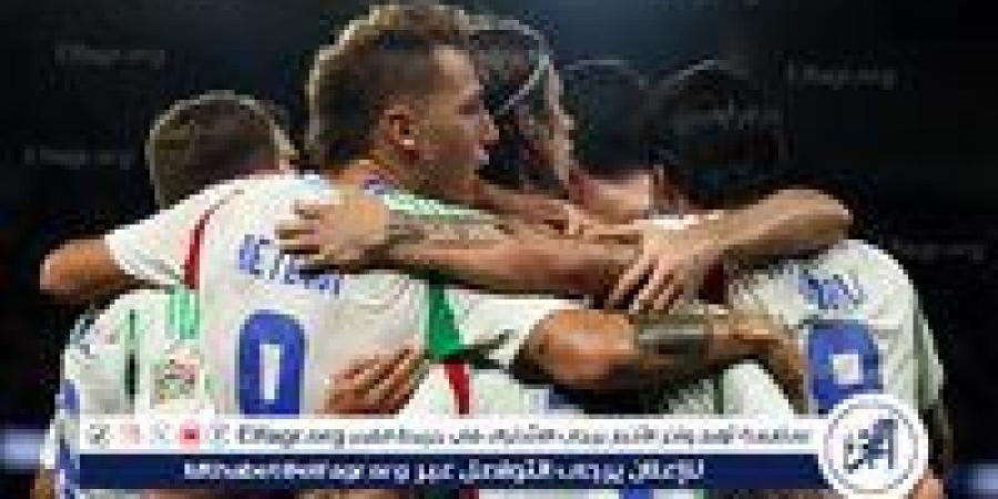 تشكيل
منتخب
إيطاليا
أمام
مولدوفا
في
تصفيات
كأس
العالم
أوروبا